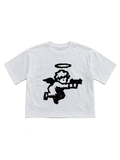 ANGEL BOY CROPPED TEE