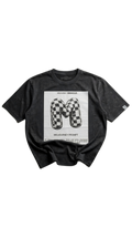 ACID WASHED MIDJOURNEY DROP SHOLDER TEE
