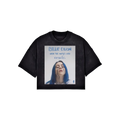 BILLIE EILISH ACID WASTED DROPSHOLDER CROPPED TEE