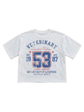 VETERINARY VINTAGE CROPPED TEE